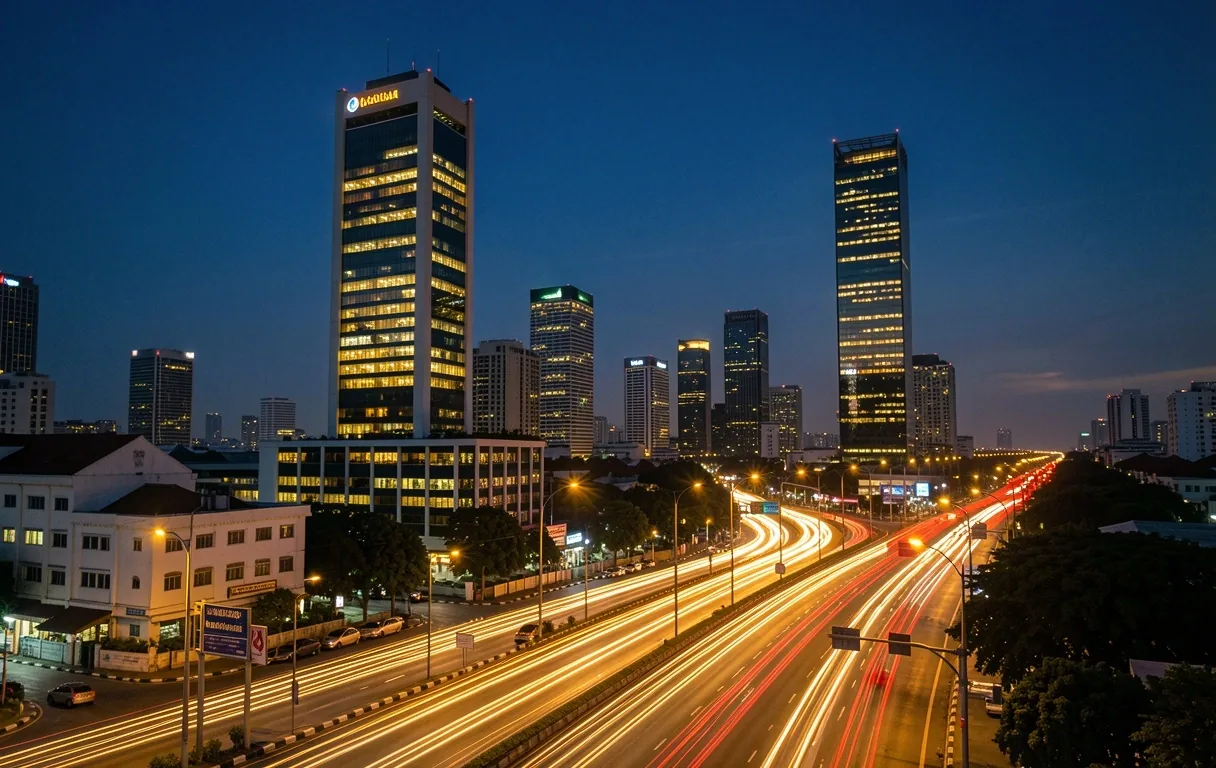Jakarta Urban Skyline